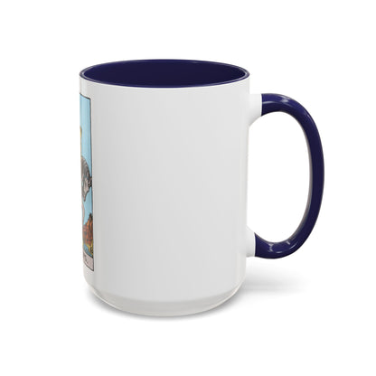 The Knight of Cups (Tarot Card) Accent Coffee Mug