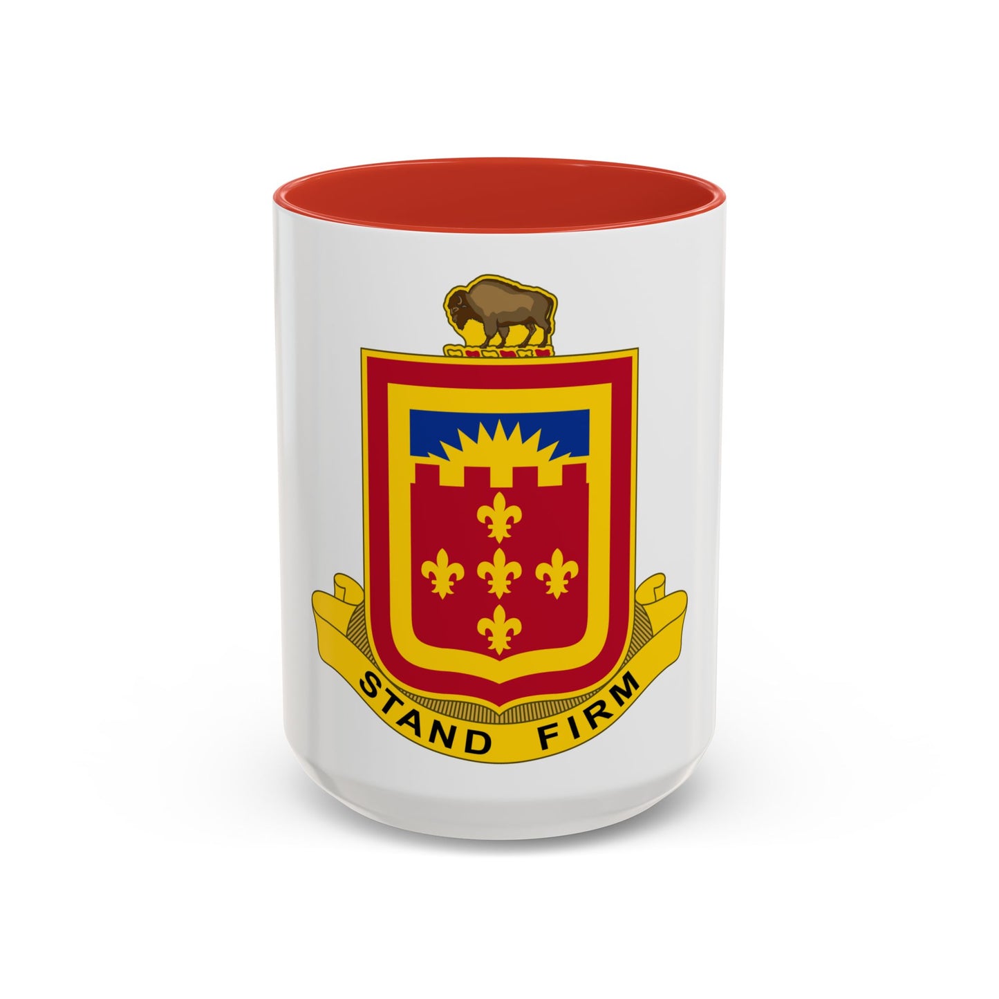350 Armored Field Artillery Battalion (U.S. Army) Accent Coffee Mug