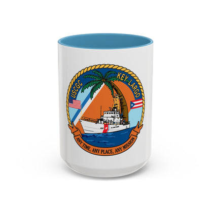 USCGC Key Largo WPB 1324 1 (U.S. Coast Guard) Accent Coffee Mug