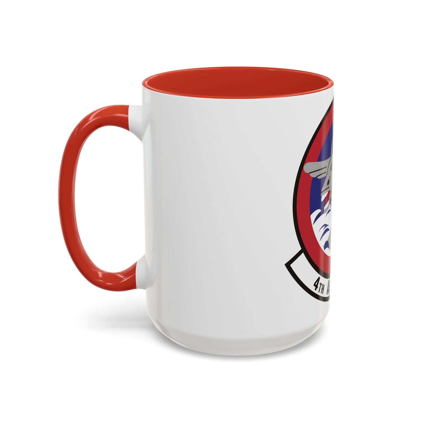 4th Airlift Squadron (U.S. Air Force) Accent Coffee Mug