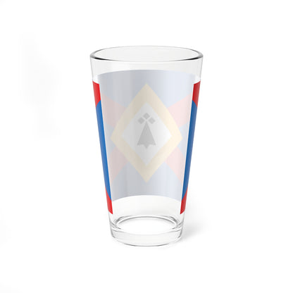 Pays de Loudeac District Flag (France) Pint Glass 16oz