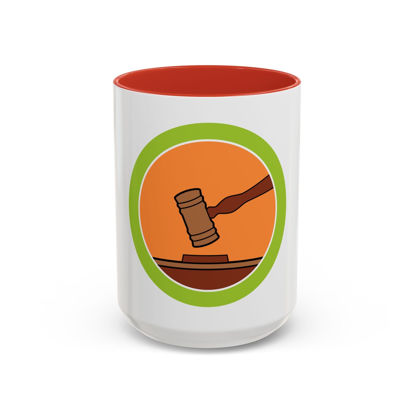 Public Speaking (Boy Scout Merit Badge) Accent Coffee Mug
