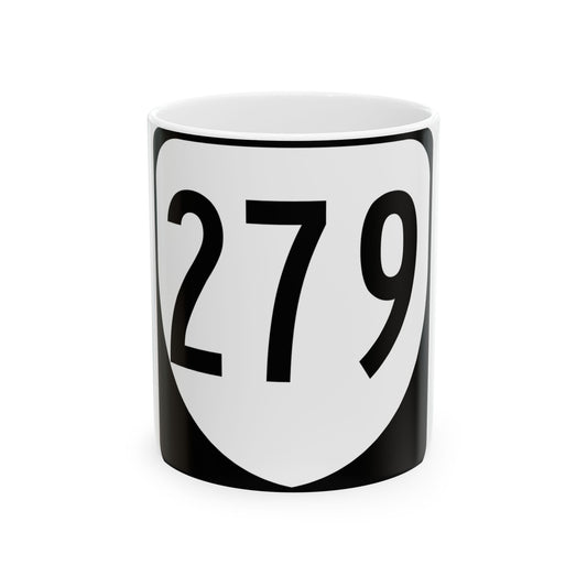 Virginia 279 1980 (Virginia) (Road Sign) White Coffee Mug