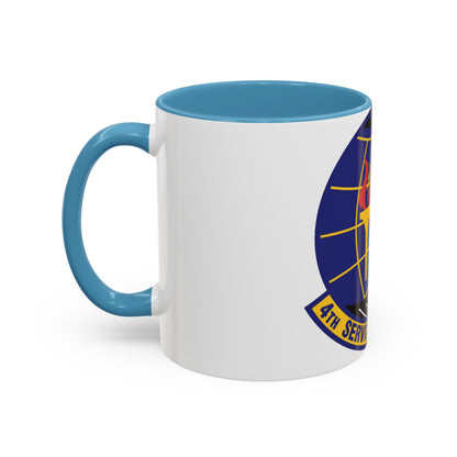 4th Services Squadron (U.S. Air Force) Accent Coffee Mug