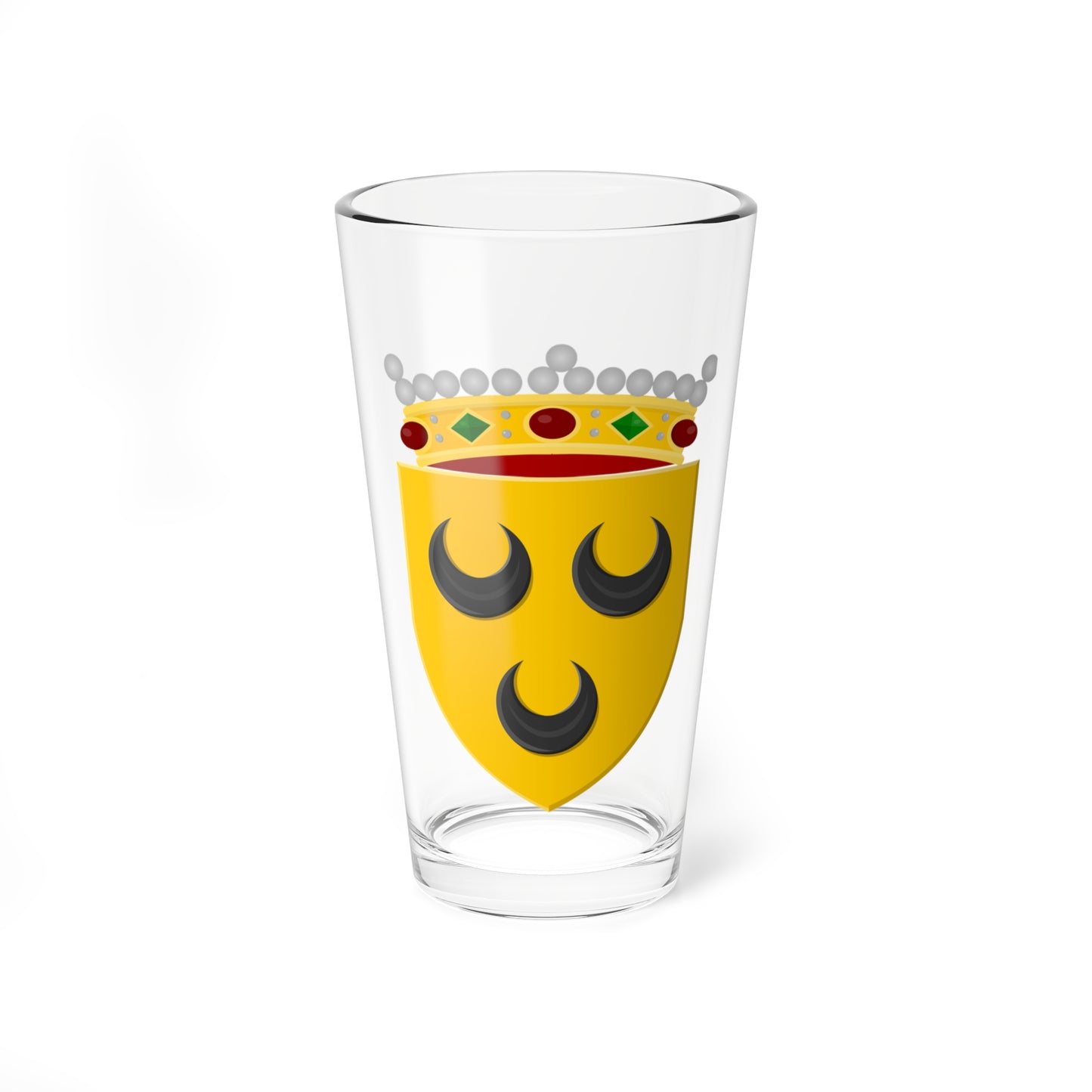 Voorschoten wapen (Netherlands) (Coat of Arms) Pint Glass 16oz
