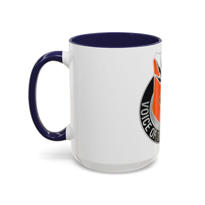 136 Signal Battalion (U.S. Army) Accent Coffee Mug