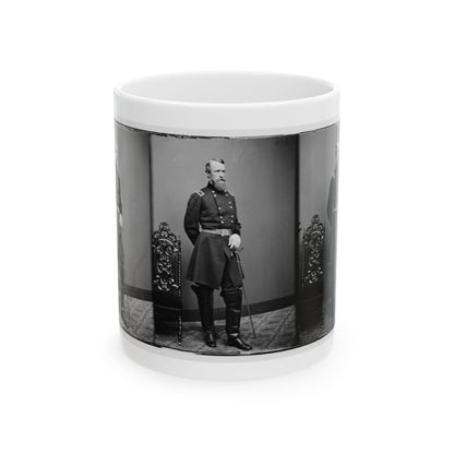 Brig. Gen. David B. Birney (U.S. Civil War) White Coffee Mug