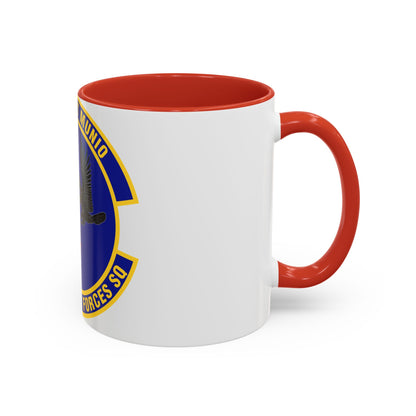 802d Security Forces Squadron (U.S. Air Force) Accent Coffee Mug