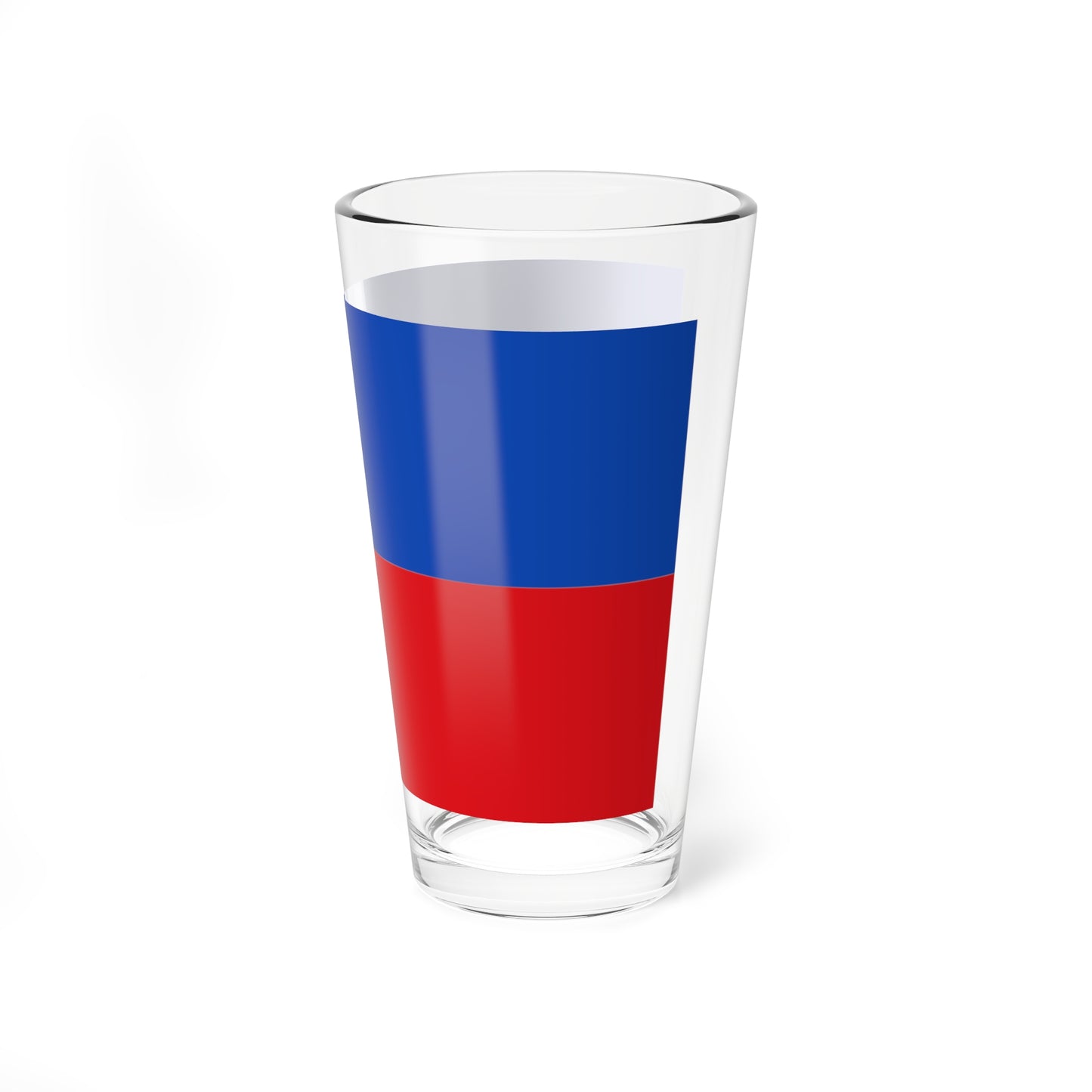 Flag blue red 5x3 (Germany) Pint Glass 16oz