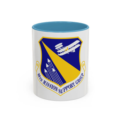 88th Mission Support Group (U.S. Air Force) Accent Coffee Mug