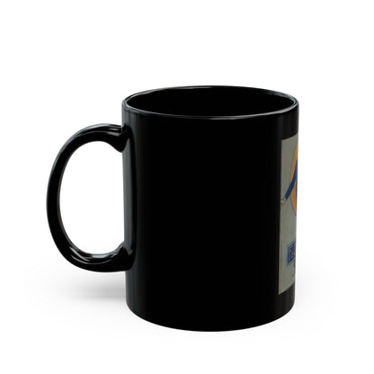 Football, 1910 - Black Coffee Mug