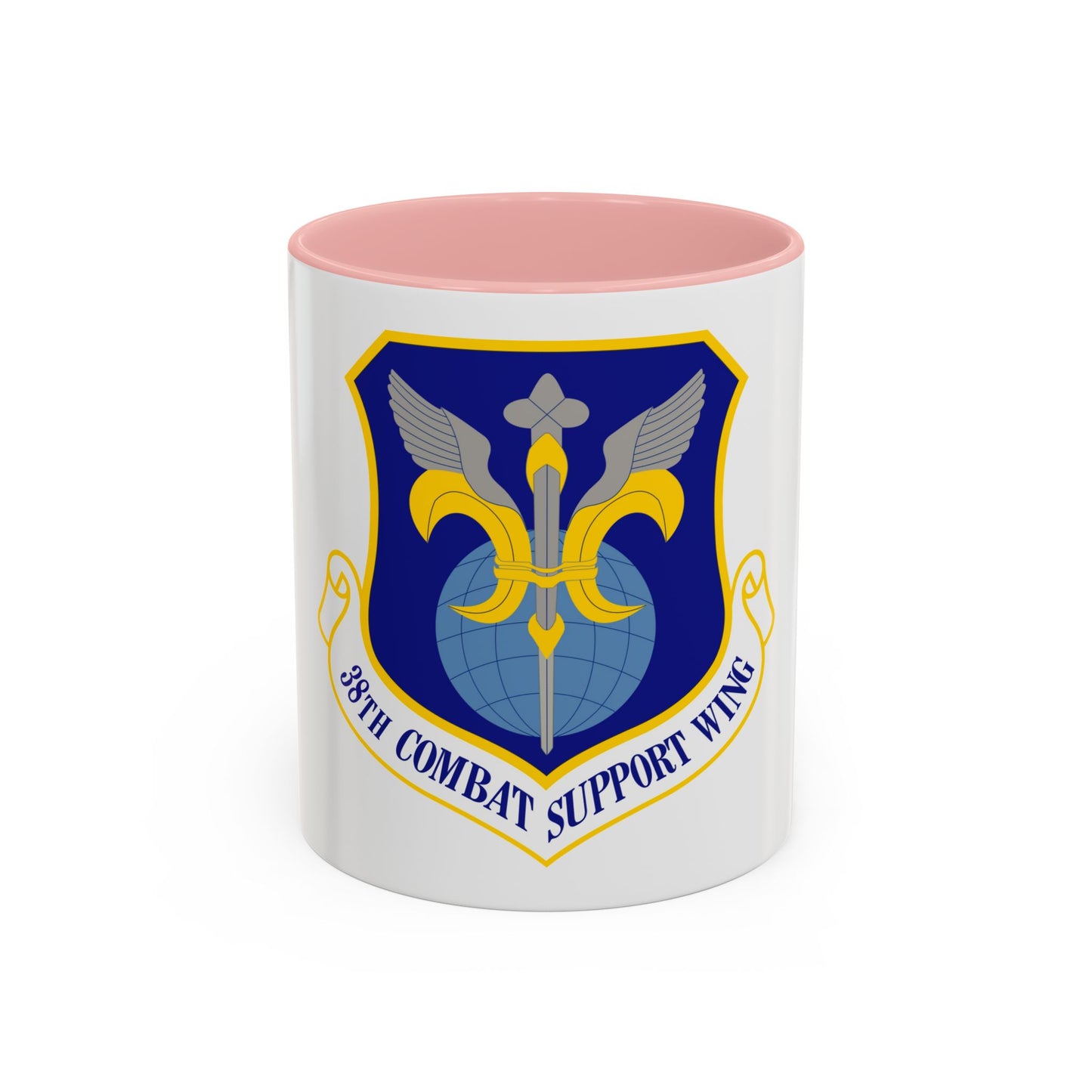 38th Combat Support Wing (U.S. Air Force) Accent Coffee Mug