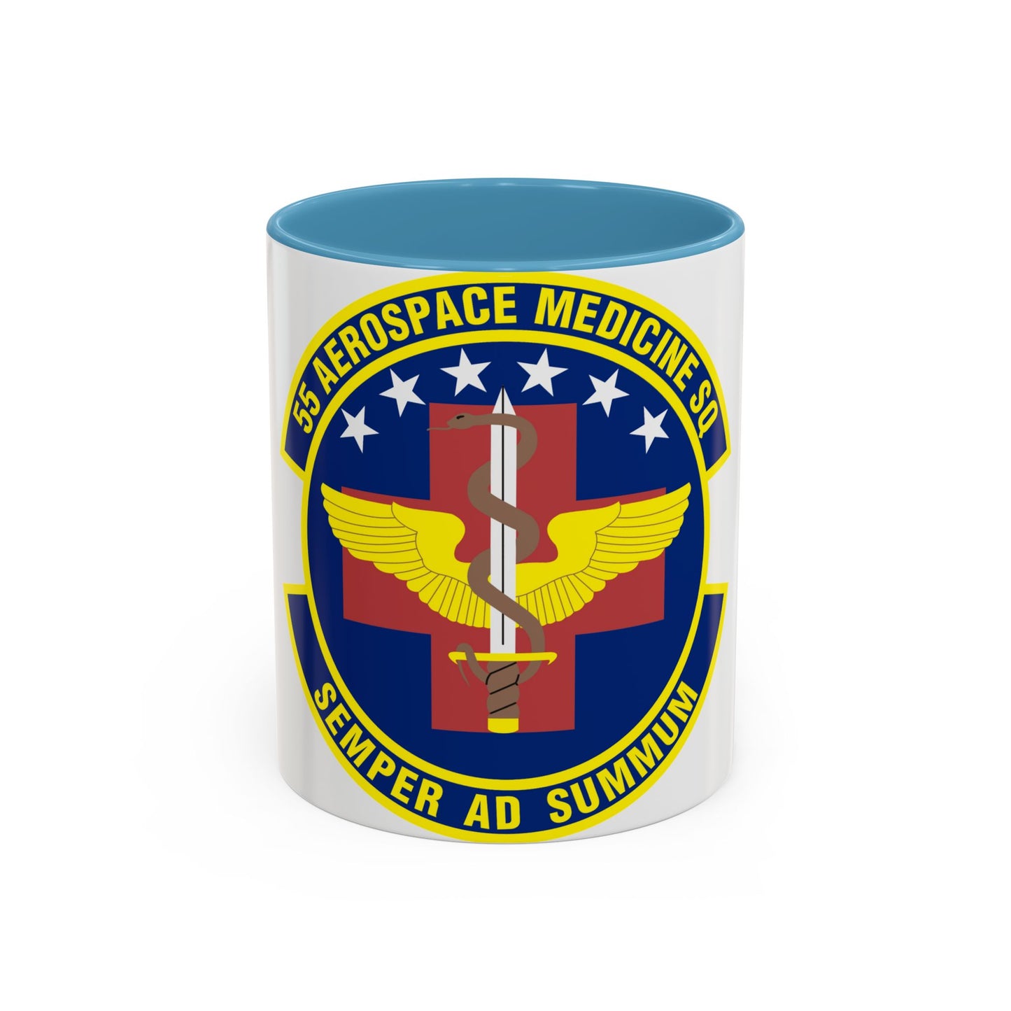 55th Aerospace Medicine Squadron (U.S. Air Force) Accent Coffee Mug