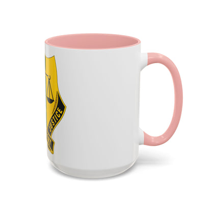 724 Military Police Battalion (U.S. Army) Accent Coffee Mug