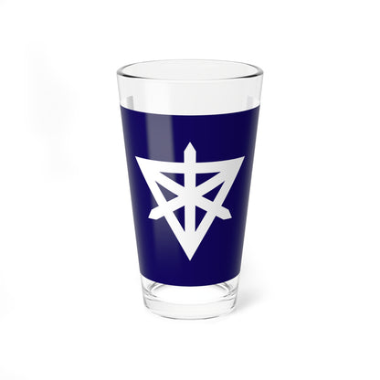 Flag of Sumida Tokyo (Japan) Pint Glass 16oz