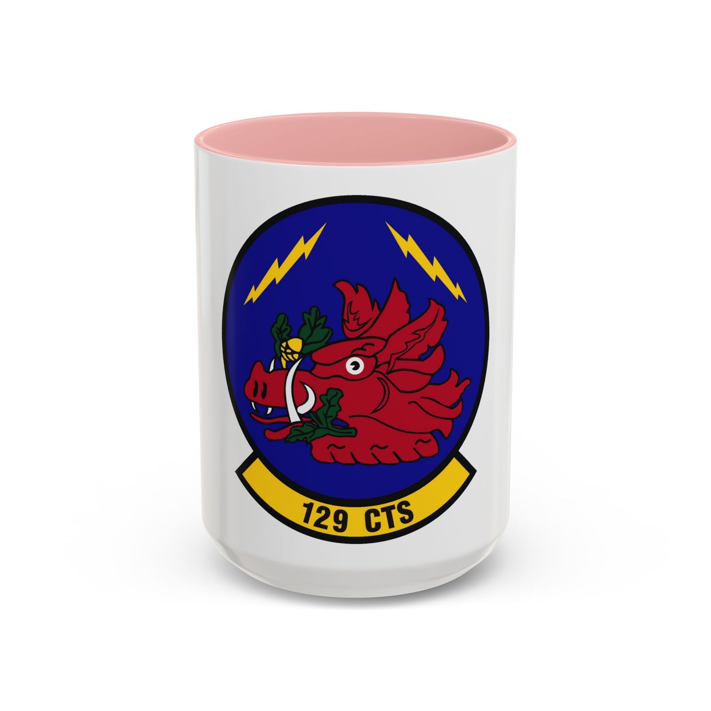 129th Combat Training Squadron (U.S. Air Force) Accent Coffee Mug