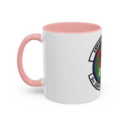9th Comptroller Squadron (U.S. Air Force) Accent Coffee Mug