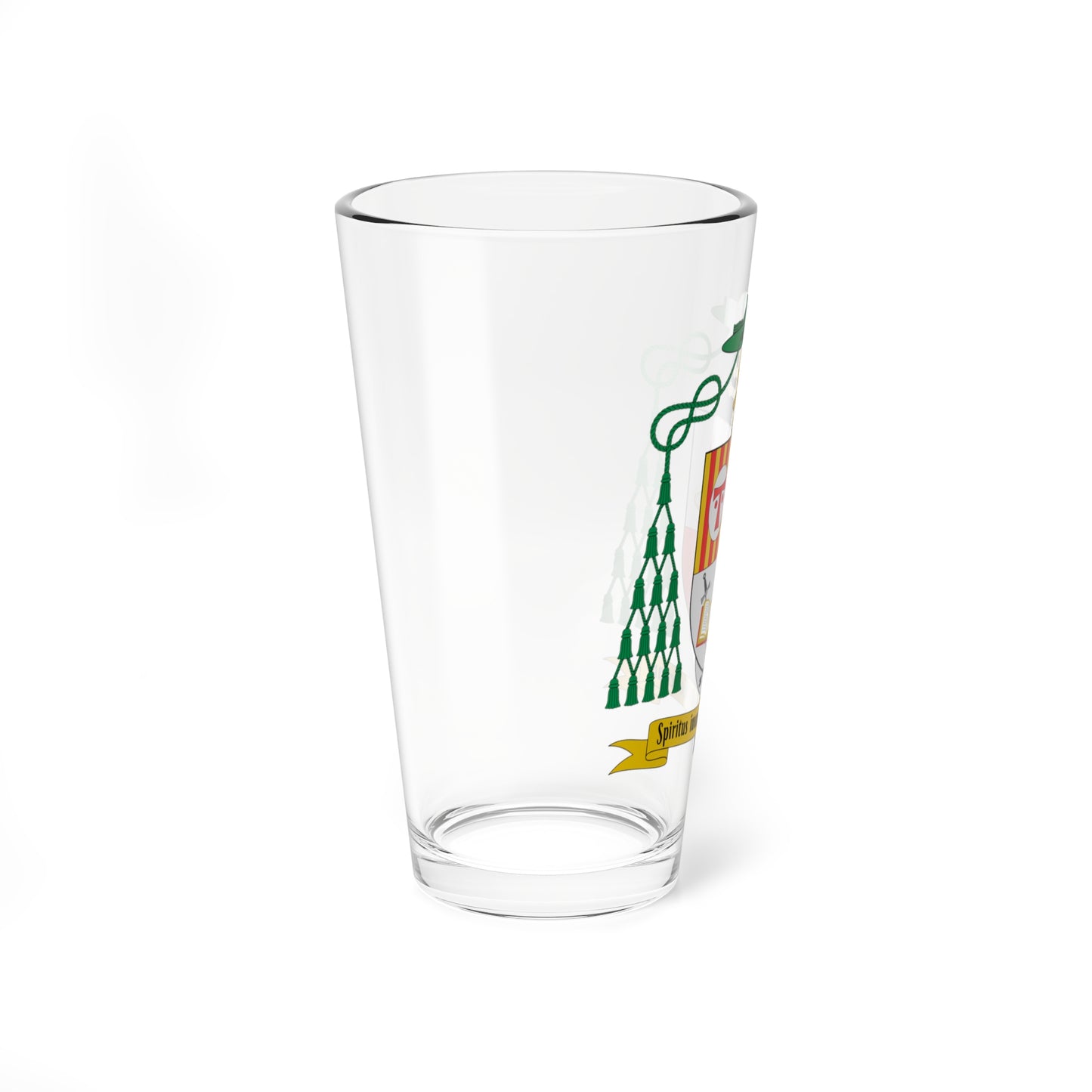 Escudo de Joan Planellas (Spain) (Coat of Arms) Pint Glass 16oz