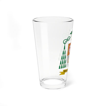 Escudo de Joan Planellas (Spain) (Coat of Arms) Pint Glass 16oz