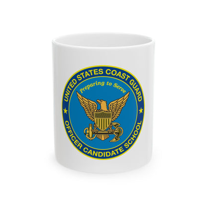 USCG Officer Candidate School (U.S. Coast Guard) White Coffee Mug