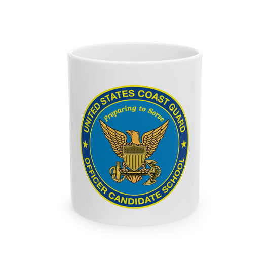 USCG Officer Candidate School (U.S. Coast Guard) White Coffee Mug