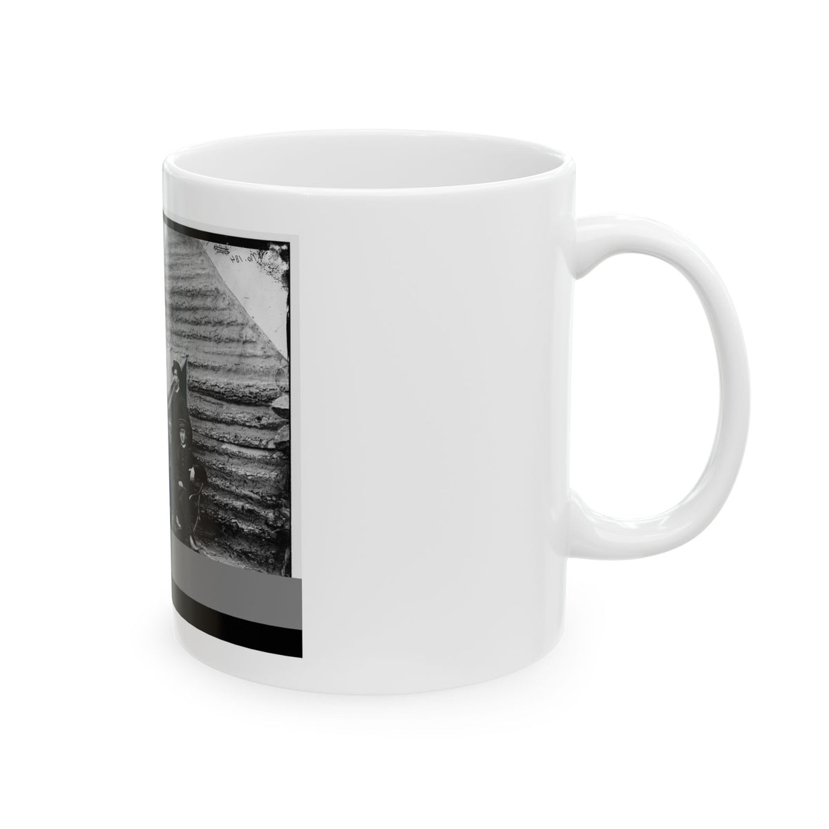 Brandy Station, Va. Clerks At Army Of The Potomac Headquarters (U.S. Civil War) White Coffee Mug