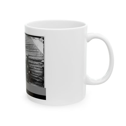 Brandy Station, Va. Clerks At Army Of The Potomac Headquarters (U.S. Civil War) White Coffee Mug