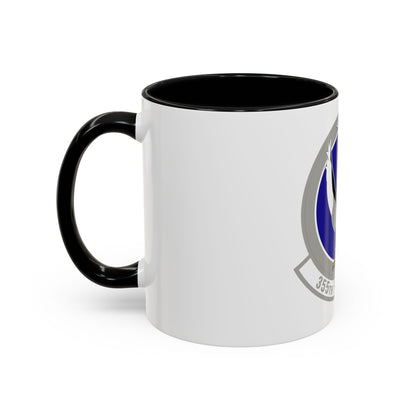 355 Fighter Squadron PACAF (U.S. Air Force) Accent Coffee Mug
