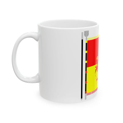Bandera decorativa de Pirna (Germany) White Coffee Mug