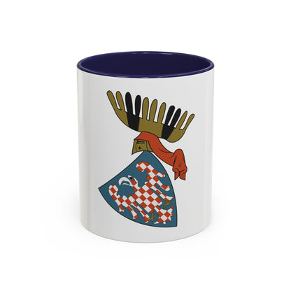 Coat of arms of the Margraviate of Moravia (Wenceslaus II) - Accent Coffee Mug