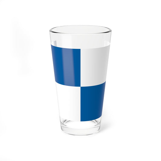 Flag of Felsobanya 1941 (Hungary) Pint Glass 16oz