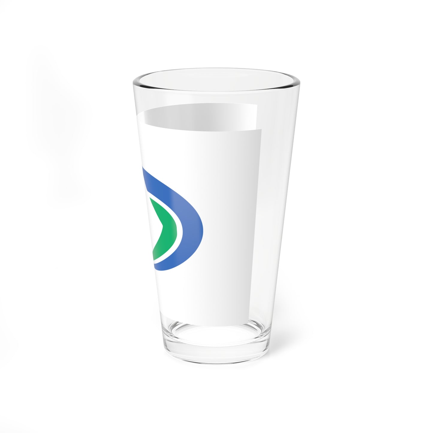 Flag of Tsurugi Tokushima (Japan) Pint Glass 16oz