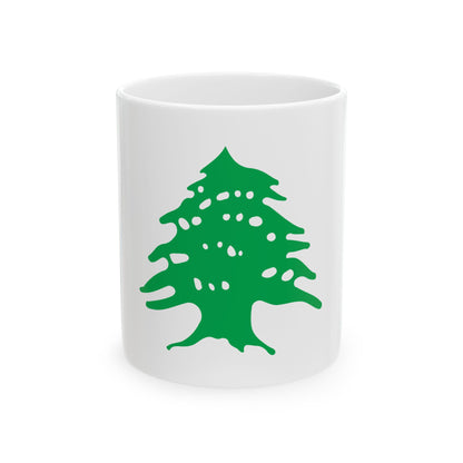 Arms of Lebanon - White Coffee Mug
