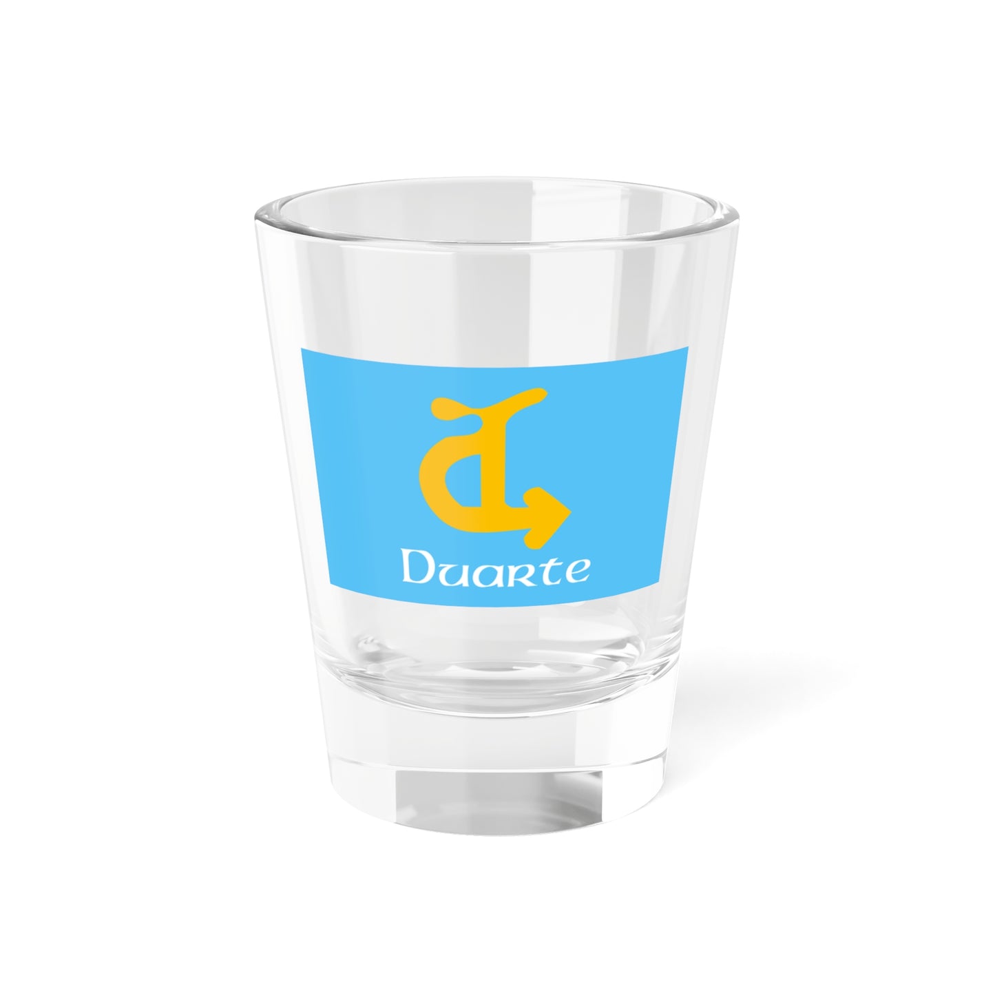 Flag of Duarte California (United States) Shot Glass 1.5oz