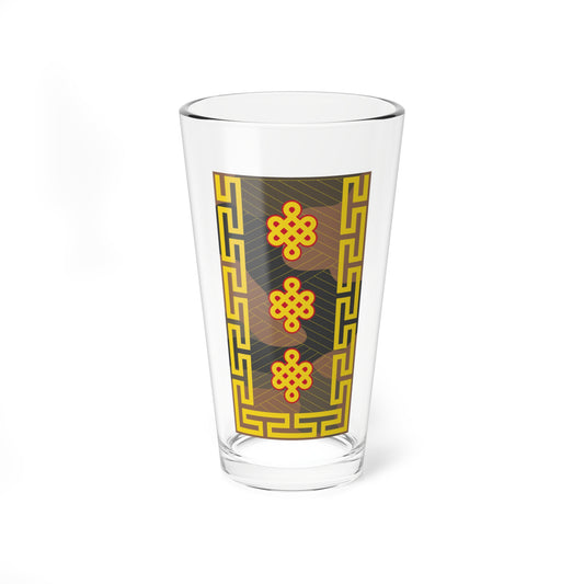 Mongolian Army LTG field 1998 2011 (Mongolia) (Military Rank) Pint Glass 16oz