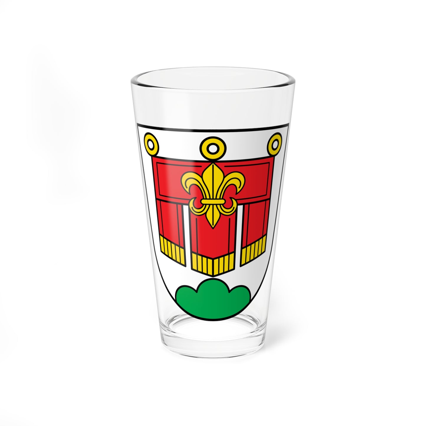 DEU Balderschwang COA (Germany) (Coat of Arms) Pint Glass 16oz