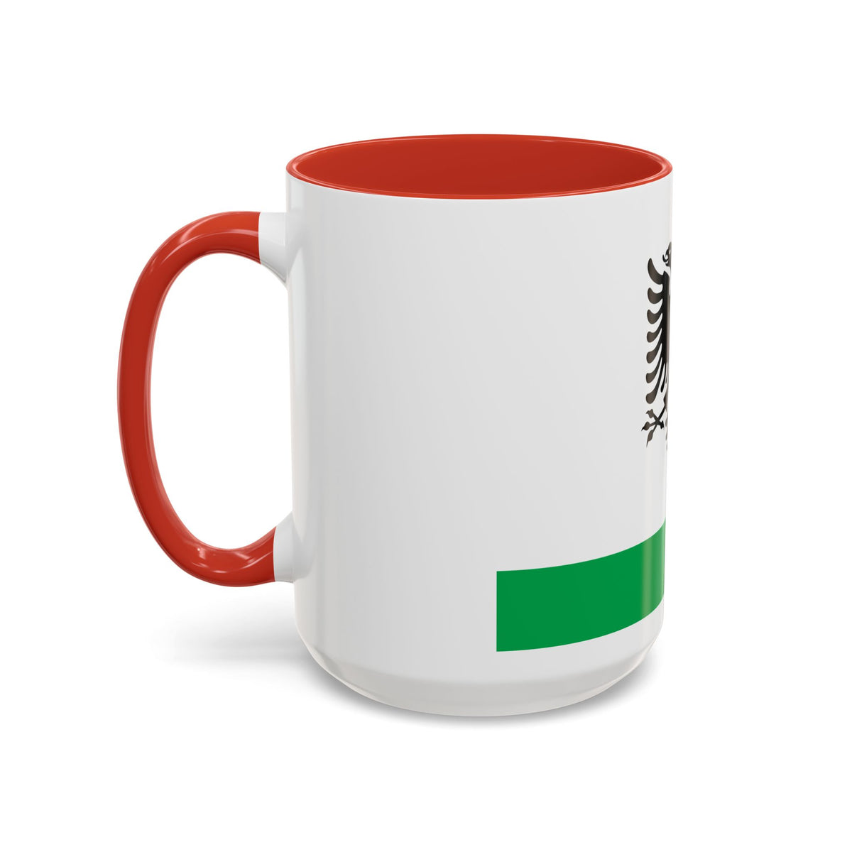 Albanian Coast Guard Ensign - Accent Coffee Mug