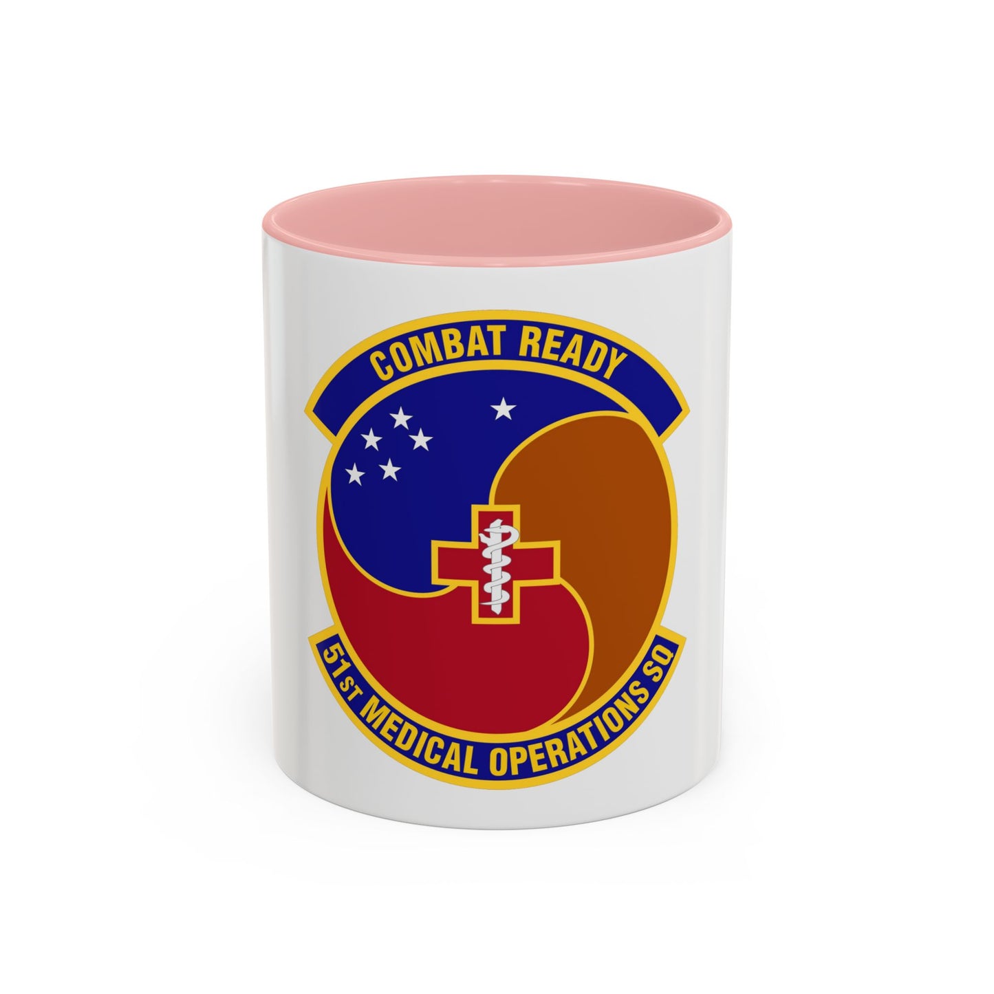 51st Medical Operations Squadron (U.S. Air Force) Accent Coffee Mug