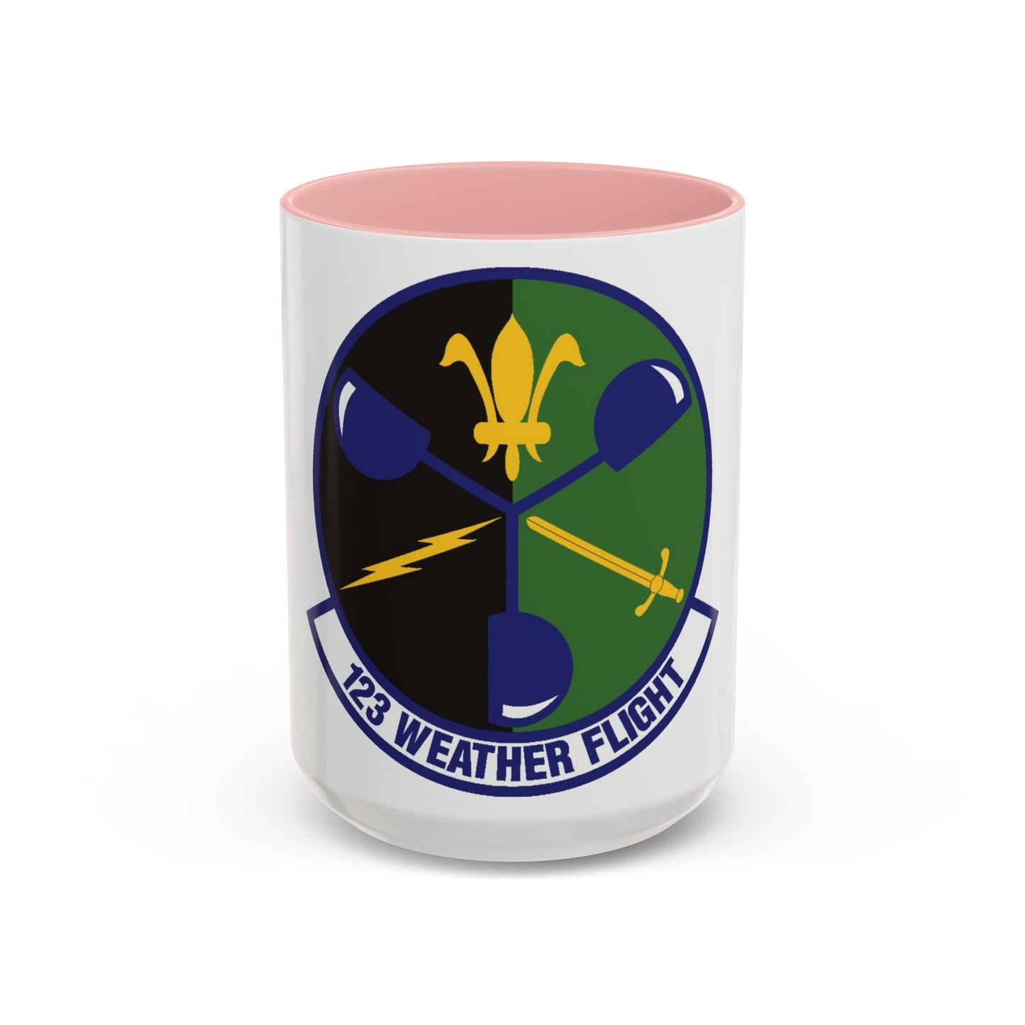 123d Weather Flight (U.S. Air Force) Accent Coffee Mug