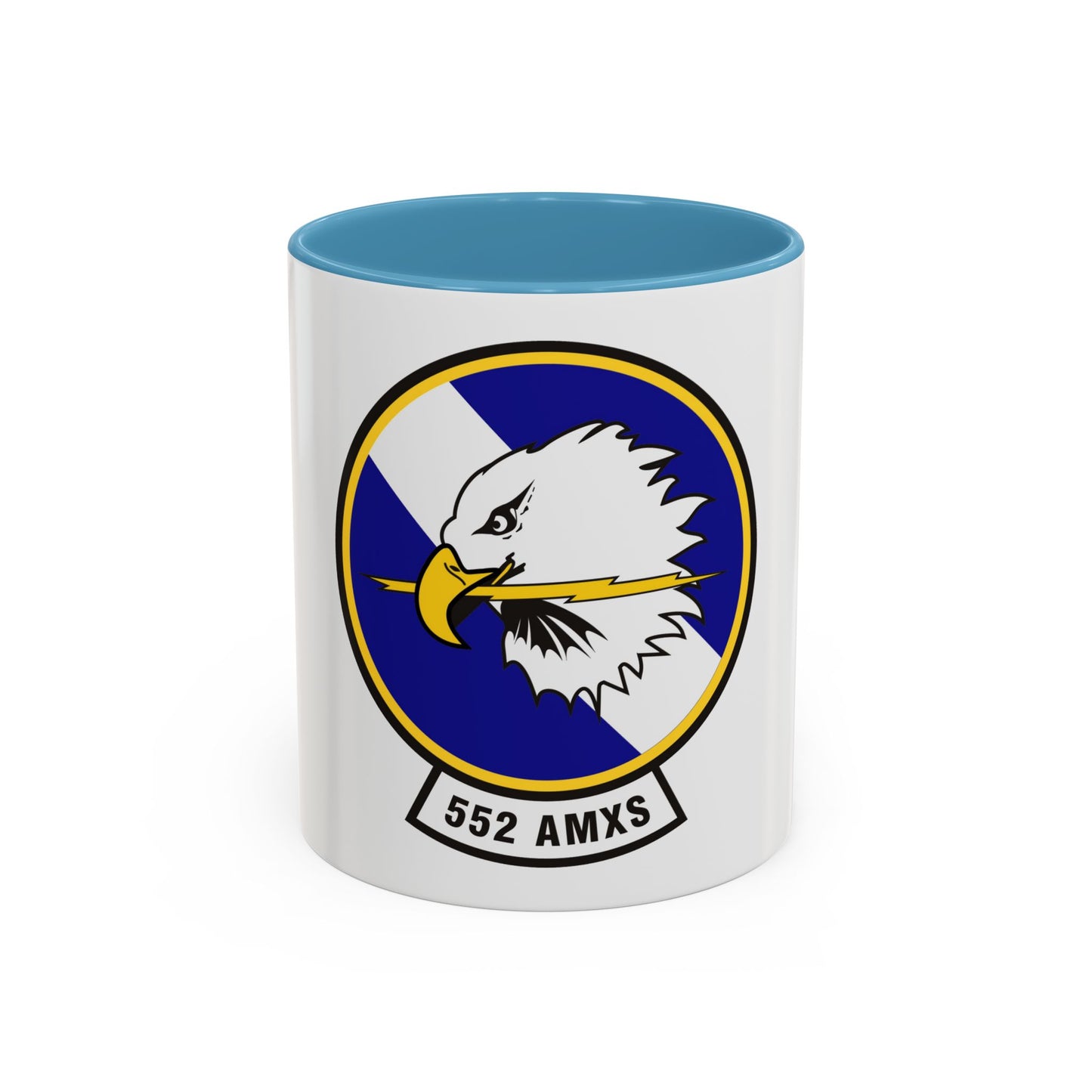 552d Aircraft Maintenance Squadron (U.S. Air Force) Accent Coffee Mug