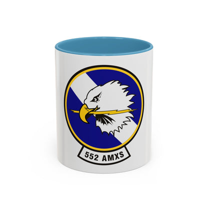 552d Aircraft Maintenance Squadron (U.S. Air Force) Accent Coffee Mug