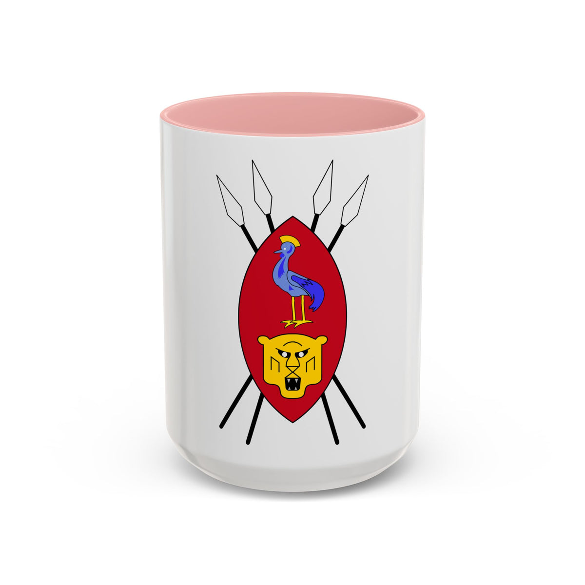 Coat of arms of Ruanda-Urundi - Accent Coffee Mug