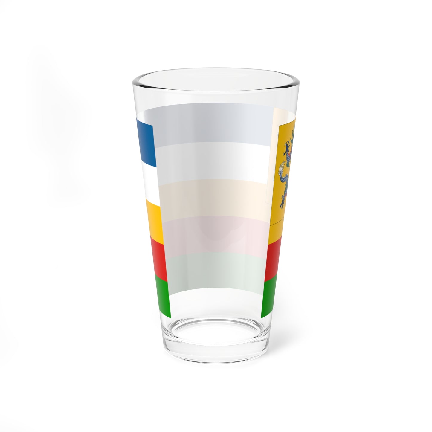 Imperial Chinese Navy Squadron Commanders Flag 1905-1909 (China) Pint Glass 16oz