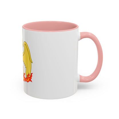Phoenix Badge of Elizabeth I - Accent Coffee Mug
