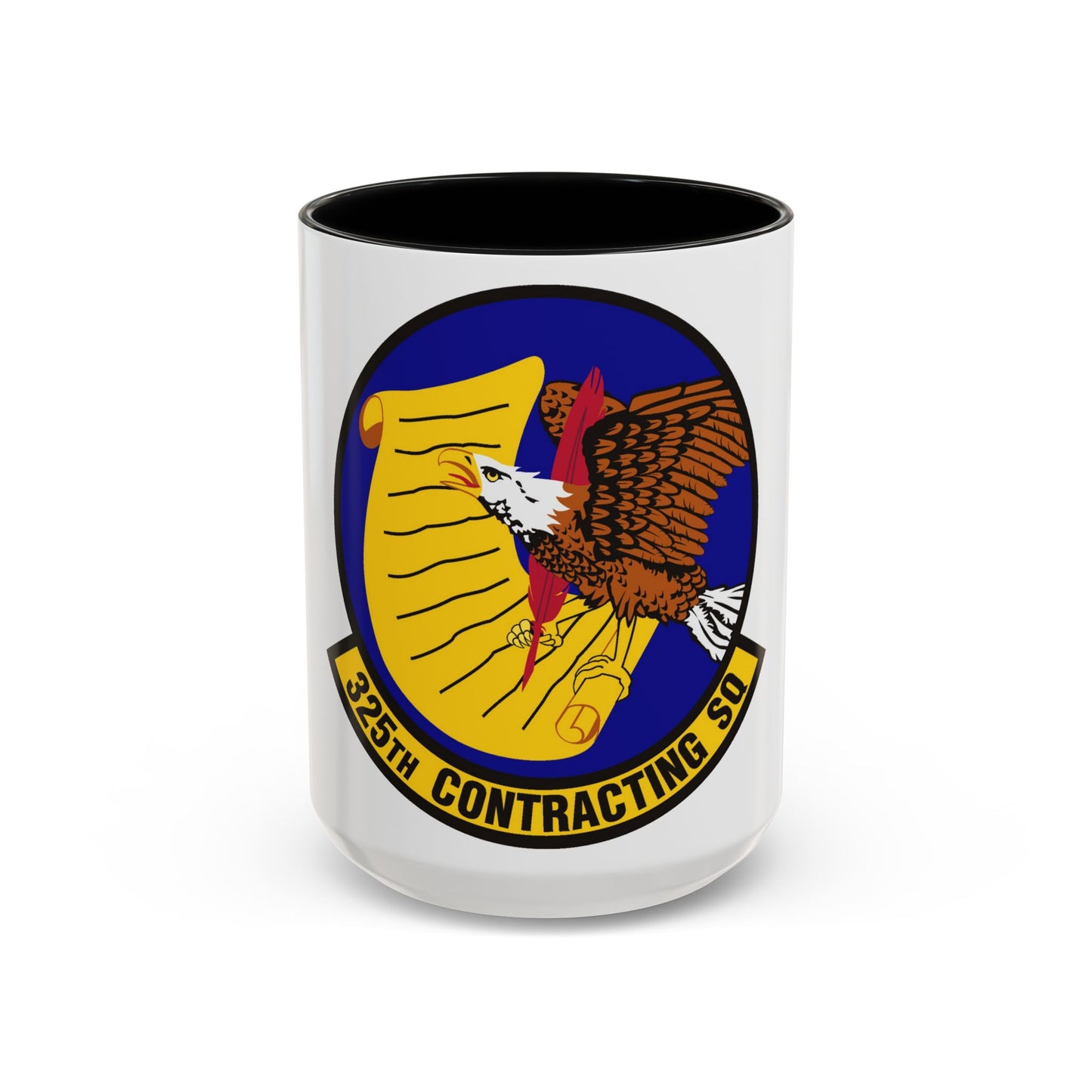 325th Contracting Squadron (U.S. Air Force) Accent Coffee Mug