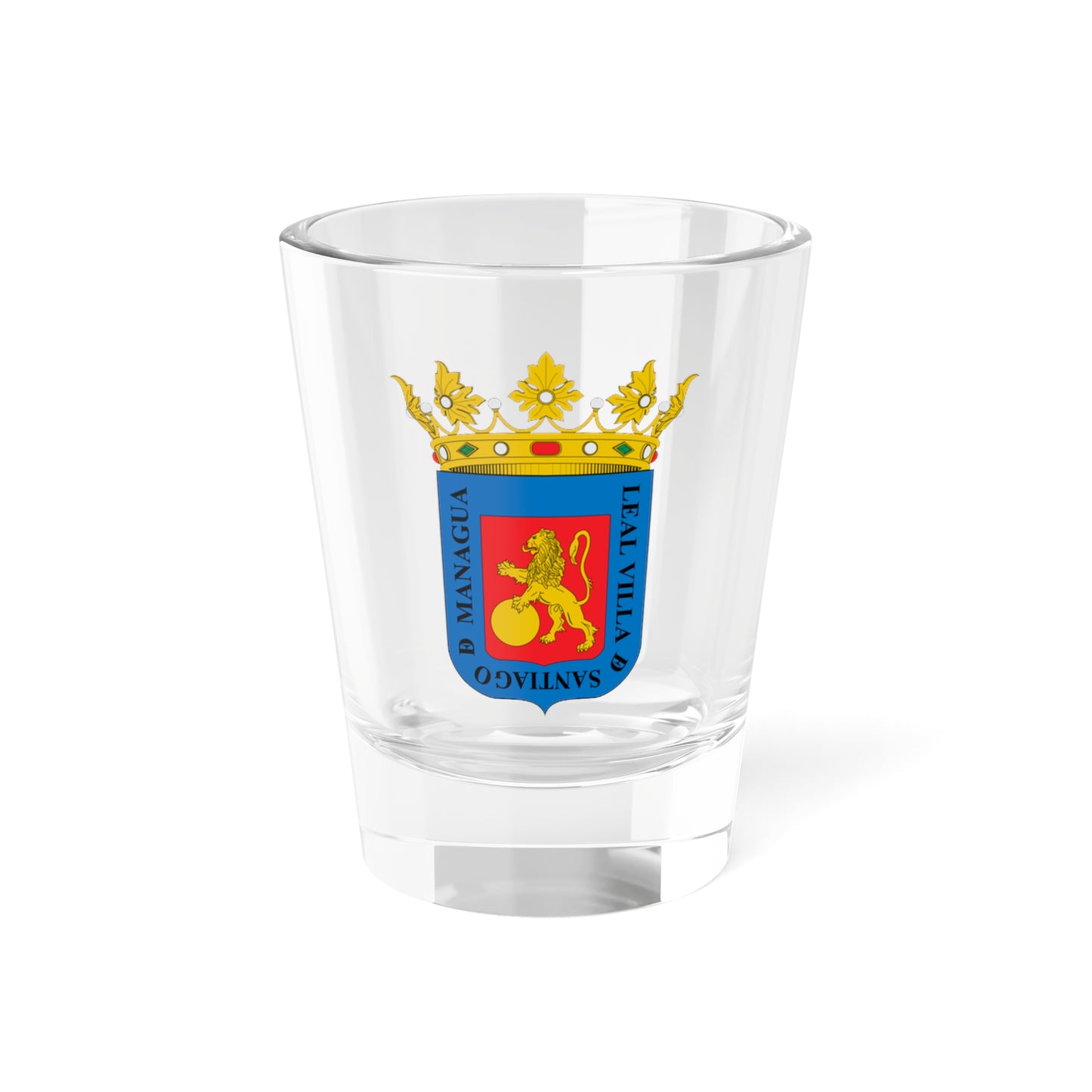 Escudo de Managua (Nicaragua) (Coat of Arms) Shot Glass 1.5oz