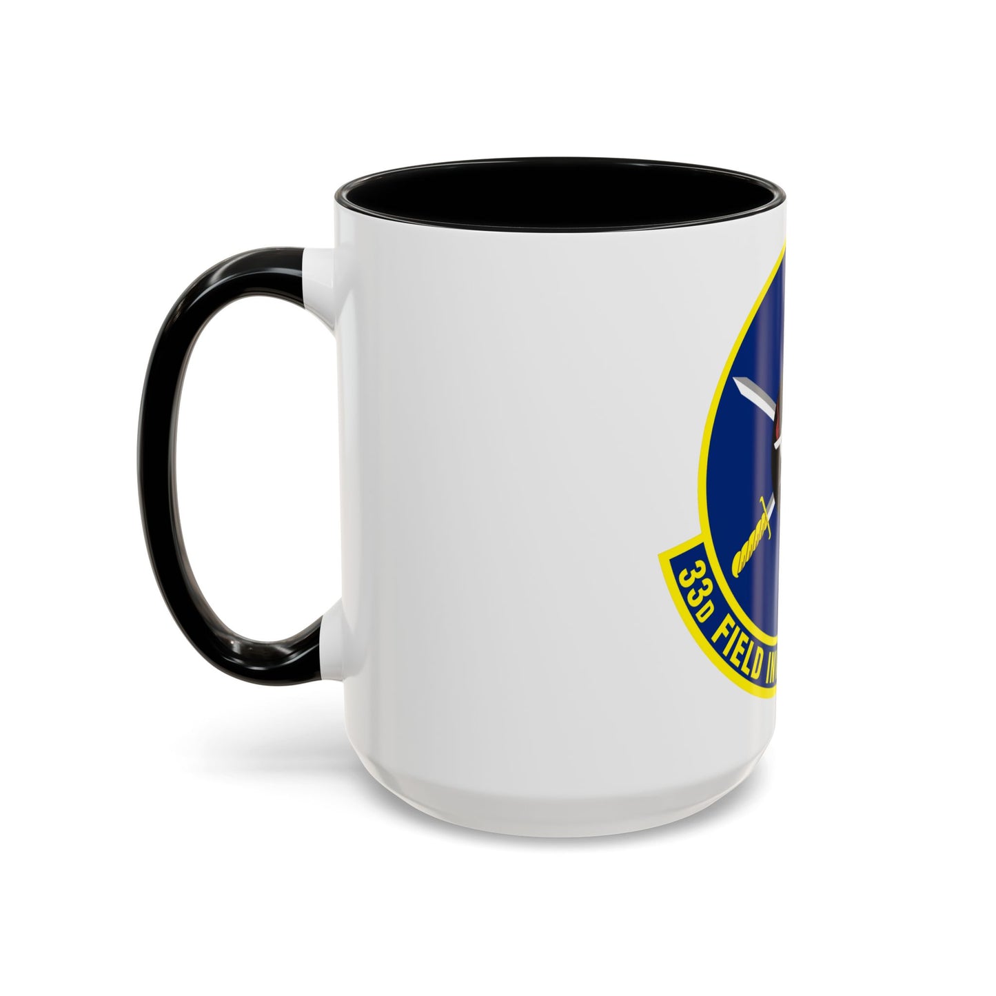 33d Field Investigations Squadron (U.S. Air Force) Accent Coffee Mug