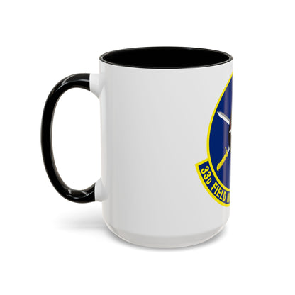 33d Field Investigations Squadron (U.S. Air Force) Accent Coffee Mug