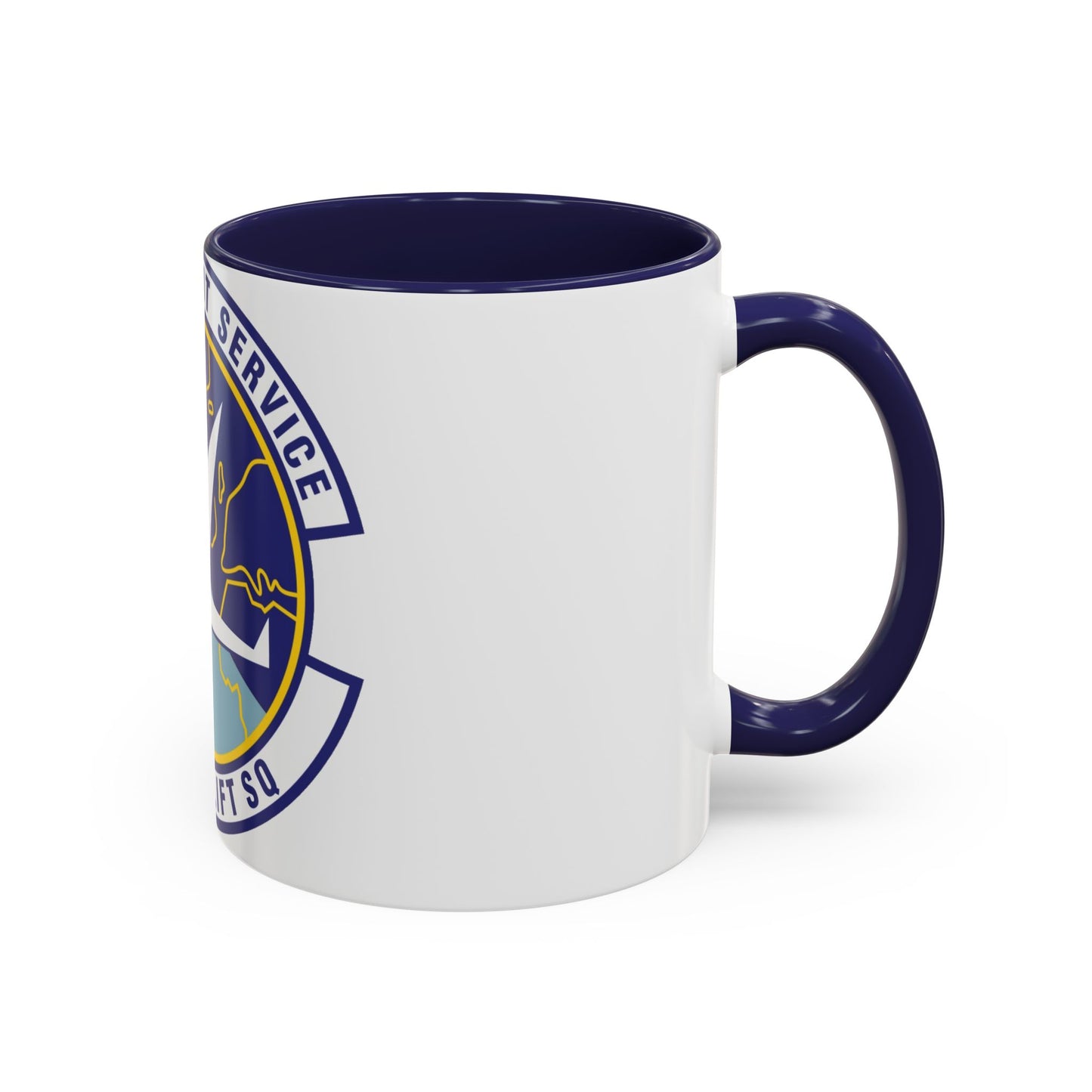 Tasse à café décorative du 76e escadron de transport aérien (US Air Force)