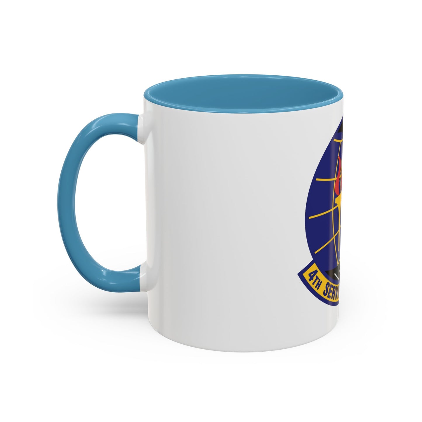 4th Services Squadron (U.S. Air Force) Accent Coffee Mug